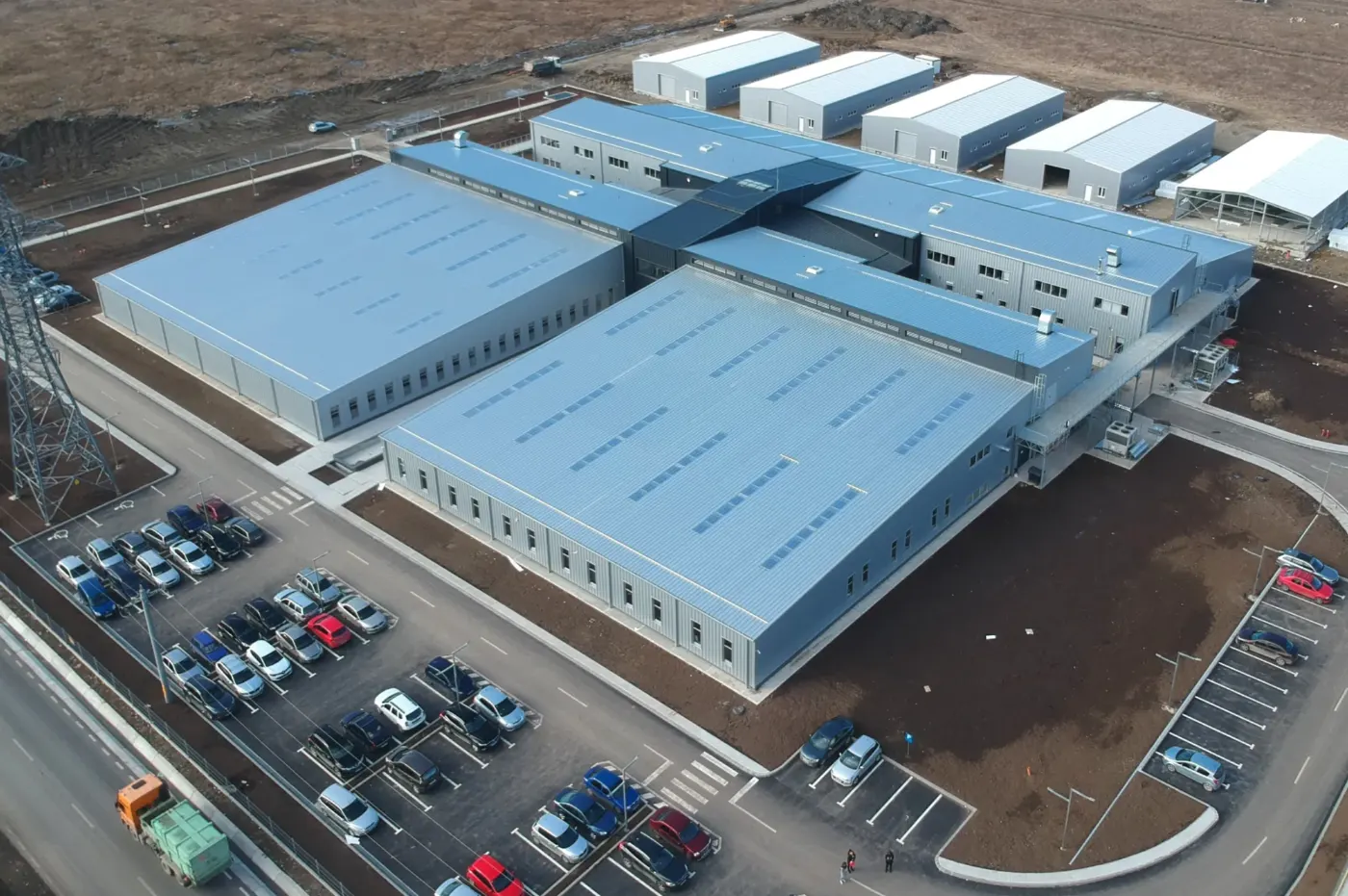 Aerial view of PCB-ELECTRA facility